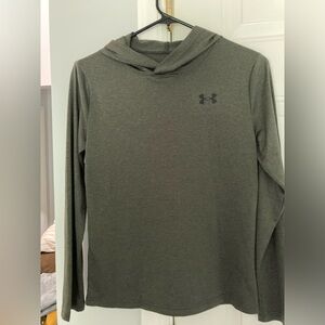 Boys hooded under armour long sleeve
